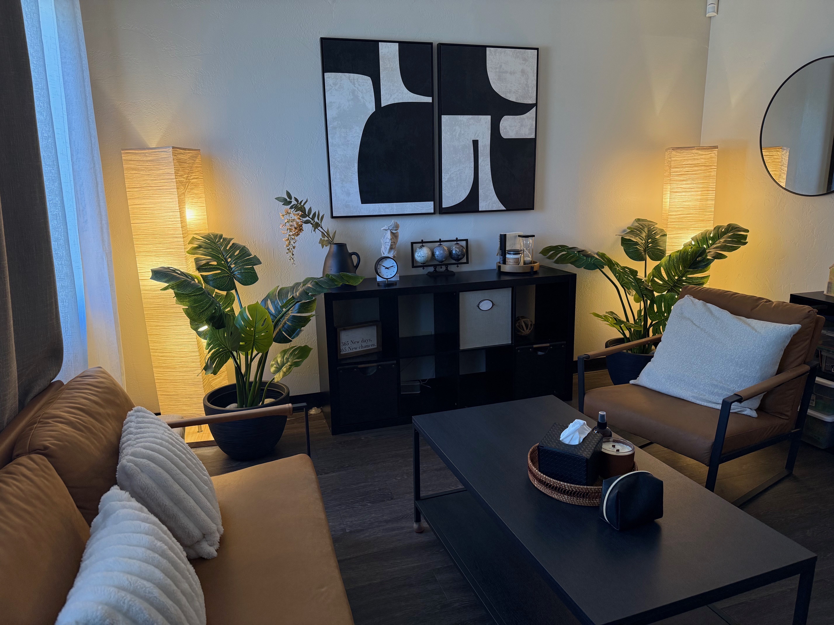 Vera McGrath's therapy office at Carlsbad Village Professional Center